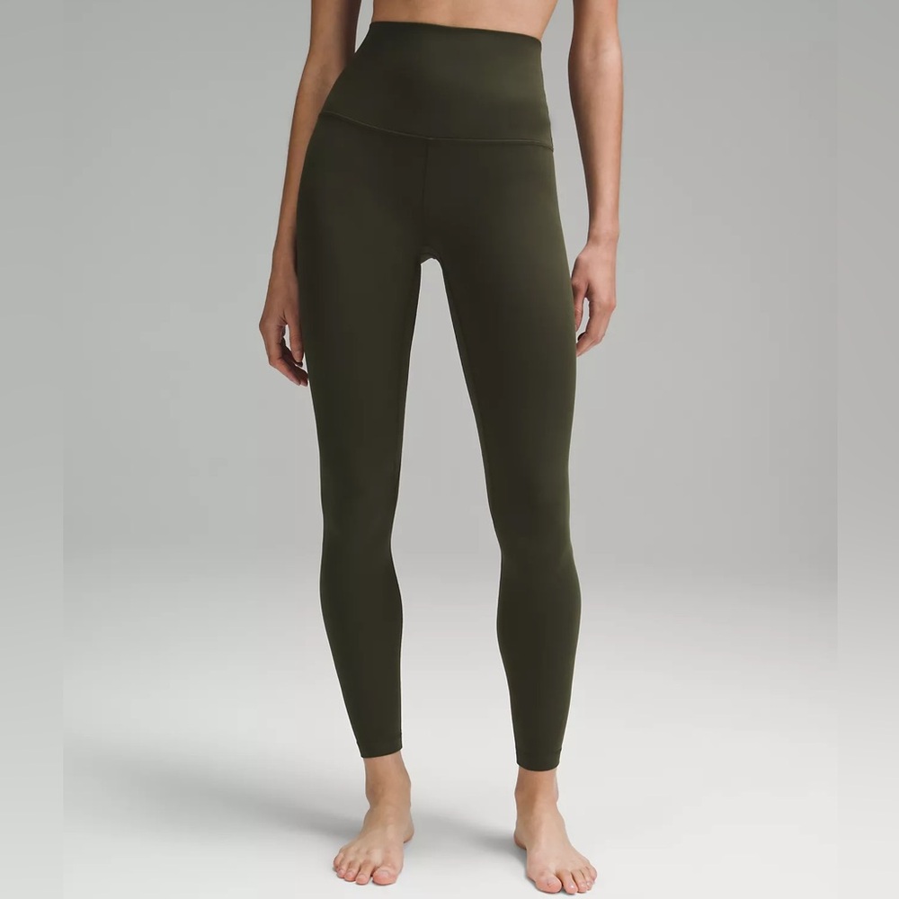 Lululemon Align Leggings - Dark Olive - Size 2 - Picture 1 of 5